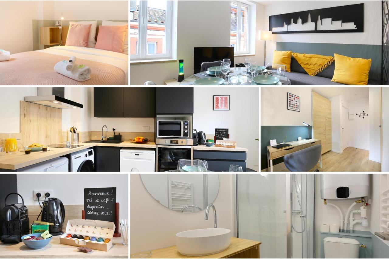 Апартаменты Expat Renting - Entre Piment & Violette - Saint Michel Тулуза Экстерьер фото